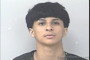 Mugshot of Norlan A Baez booked in St Lucie County, Florida on March 20, 2026