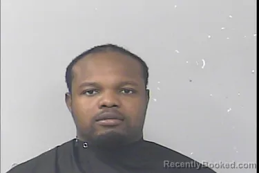 Mugshot of Romario Anthony Scott Jackson booked in St Lucie County, Florida on May 3, 2026