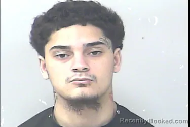 Mugshot of Jeremiah Jesus Pimentel booked in St Lucie County, Florida on March 18, 2026