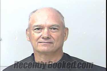 Booking photo from St Lucie County, Florida