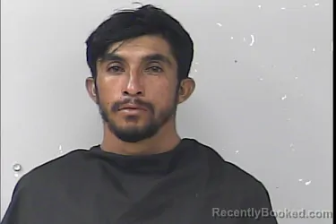 Mugshot of Daniel Cerda Sanchez booked in St Lucie County, Florida on September 19, 2026