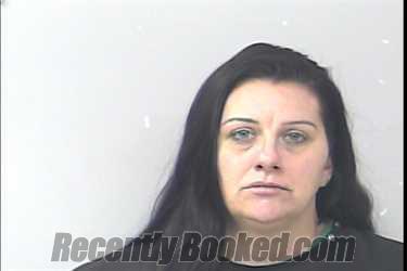 Mugshot of Megan Marie Knadler booked in St Lucie County, Florida on May 16, 2026