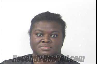 Mugshot of Essie Sherrie-marie Harriell booked in St Lucie County, Florida on March 18, 2026