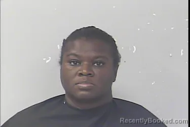 Mugshot of Essie Sherrie-marie Harriell booked in St Lucie County, Florida on May 20, 2026