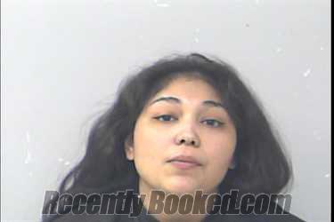 Mugshot of Adria Adela Harbula booked in St Lucie County, Florida on June 11, 2026