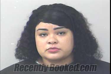 Booking photo from St Lucie County, Florida