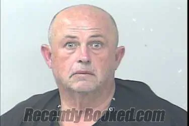 Booking photo from St Lucie County, Florida