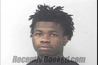 Booking photo from St Lucie County, Florida