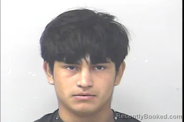 Mugshot of Nelson Mejia Sanchez booked in St Lucie County, Florida on March 15, 2026