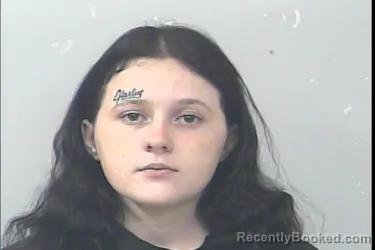 Mugshot of Hailey Marie Dubois booked in St Lucie County, Florida on March 19, 2026