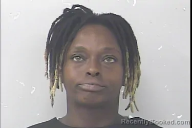 Mugshot of Tandya Sherella Lee booked in St Lucie County, Florida on March 26, 2026