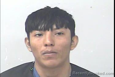 Mugshot of Hesbin Otoniel Sajvin Sancoy booked in St Lucie County, Florida on March 7, 2026