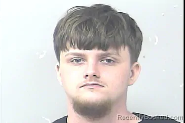 Mugshot of Nathan Paul Burnell booked in St Lucie County, Florida on March 12, 2026