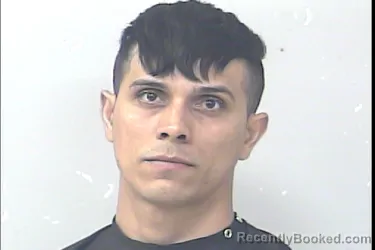 Mugshot of Denis Daniel Lopez Perez booked in St Lucie County, Florida on March 12, 2026