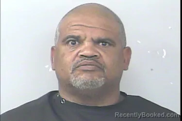 Mugshot of David Shondale Smith booked in St Lucie County, Florida on March 17, 2026