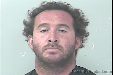 Mugshot of Joshua Adam Rice booked in St Lucie County, Florida on March 22, 2026