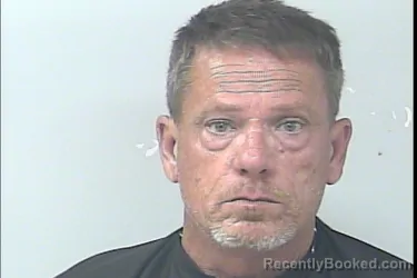 Mugshot of Kevin Brent Summers booked in St Lucie County, Florida on March 23, 2026