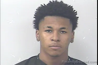 Mugshot of Da'vione Christopher Bowen booked in St Lucie County, Florida on March 27, 2026