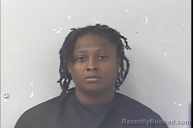 Mugshot of A' Rian Rondeja Williams booked in St Lucie County, Florida on May 4, 2026