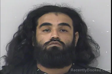 Mugshot of Samuel Ricardo Hernandez booked in St Lucie County, Florida on October 14, 2026
