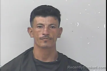 Mugshot of Mario Noe Posadas Pineda booked in St Lucie County, Florida on May 12, 2026