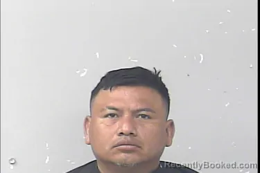 Mugshot of Pedro Richard Cruz Ruiz booked in St Lucie County, Florida on May 16, 2026