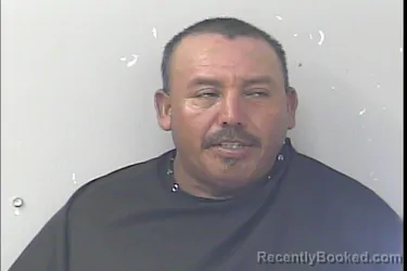 Mugshot of Sergio Moreno Lopes booked in St Lucie County, Florida on June 18, 2026
