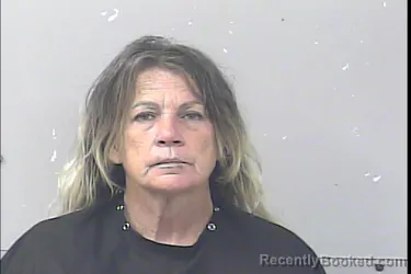 Mugshot of Kim Ann Buterbaugh booked in St Lucie County, Florida on June 25, 2026
