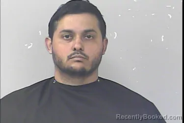 Mugshot of Lenadro Salamanca booked in St Lucie County, Florida on June 29, 2026