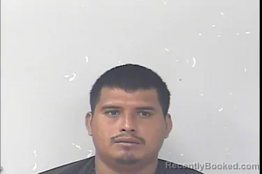 Mugshot of Carlos Francisco Vasquez Gonzalez booked in St Lucie County, Florida on July 1, 2026