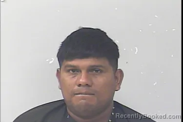 Mugshot of Jesus Alberto Rodriguez Rengifo booked in St Lucie County, Florida on July 13, 2026