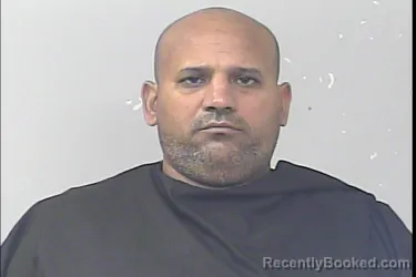 Mugshot of Alfredo Abreu Corrales booked in St Lucie County, Florida on July 13, 2026