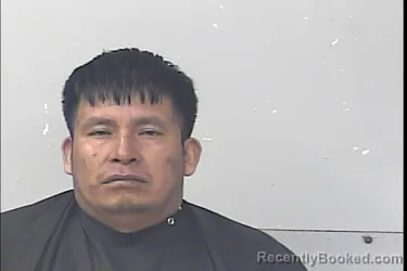 Mugshot of Aguilar Moises booked in St Lucie County, Florida on July 8, 2026