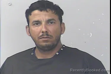 Mugshot of Kevin Luis Perez Olivera booked in St Lucie County, Florida on July 9, 2026