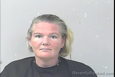 Mugshot of Holly Elaine Oliver booked in St Lucie County, Florida on July 9, 2026