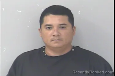Mugshot of Axel Noel Herrera-Mejia booked in St Lucie County, Florida on August 24, 2026
