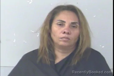 Mugshot of Lourdes De La Paz Peralta Carias booked in St Lucie County, Florida on August 26, 2026
