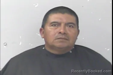 Mugshot of Agustin Vicente Patricio booked in St Lucie County, Florida on August 26, 2026