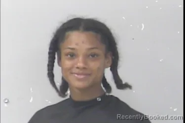 Mugshot of Trinity Phoenix Greene booked in St Lucie County, Florida on August 26, 2026