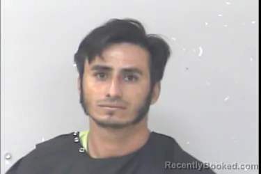 Mugshot of Juan Perez Umanzor booked in St Lucie County, Florida on August 27, 2026
