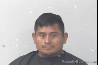 Mugshot of Carlos Lopez Velasco booked in St Lucie County, Florida on August 27, 2026