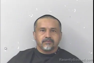 Mugshot of Francisco Martinez Aguilar booked in St Lucie County, Florida on August 27, 2026