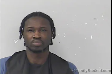 Mugshot of Marcus Thomas booked in St Lucie County, Florida on September 9, 2026