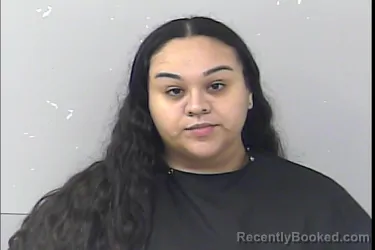 Mugshot of Desteny Aaliyah Martinez booked in St Lucie County, Florida on September 13, 2026