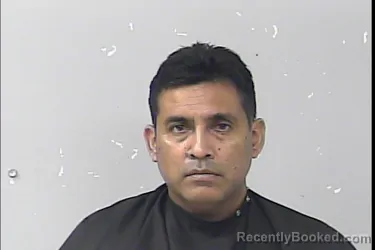 Mugshot of Elmer Ali Gavidia Espinoza booked in St Lucie County, Florida on September 20, 2026