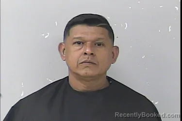 Mugshot of Marlon Antonio Mendoza booked in St Lucie County, Florida on September 21, 2026