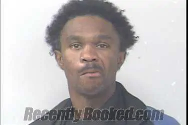 Booking photo from St Lucie County, Florida