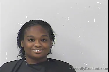 Mugshot of Jhayla Denise Anglin booked in St Lucie County, Florida on September 22, 2026