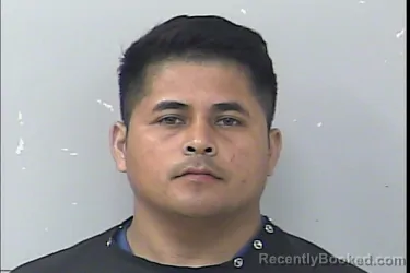 Mugshot of Jose Jeronimo Sanchez Gonzales booked in St Lucie County, Florida on October 14, 2026