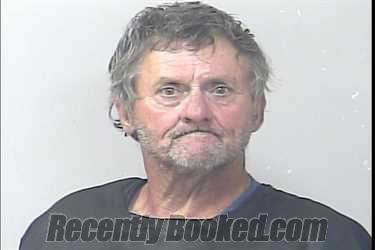 Mugshot of Ernest Dean Willis booked in St Lucie County, Florida on September 14, 2026